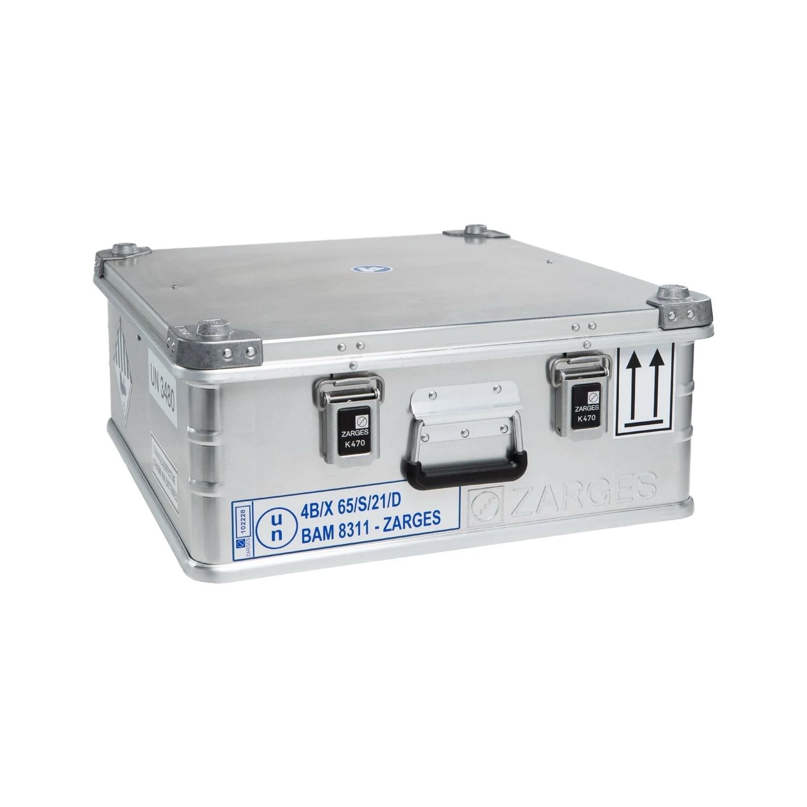 Zarges Case Fire Resistant - 3 Batteries