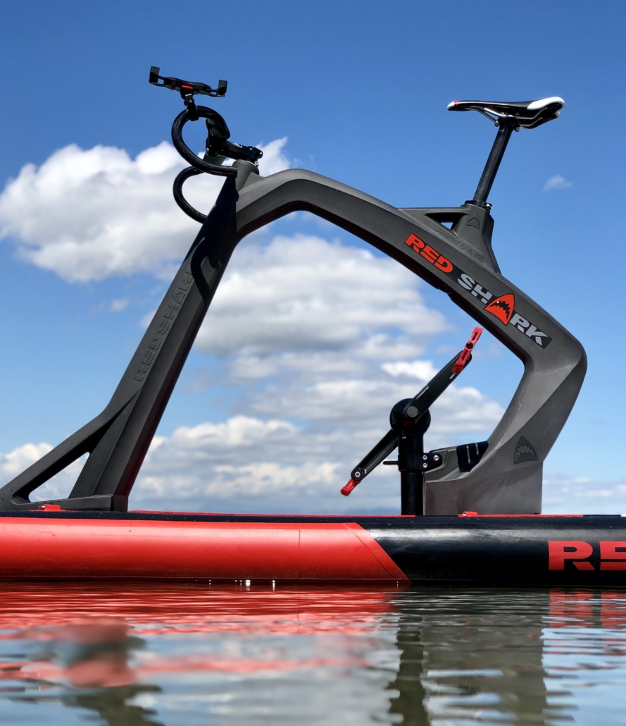 Water bike. Водный велосипед ред Шарк. Велосипед ред Шарк байк. Bike Surf Red Shark. Велосипед акула красный.